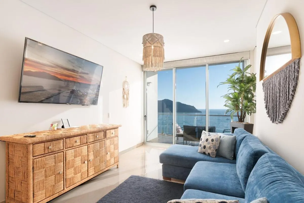 9Th Floor On Camino Al Mar Direct Access To The Beach Mazatlan Daire